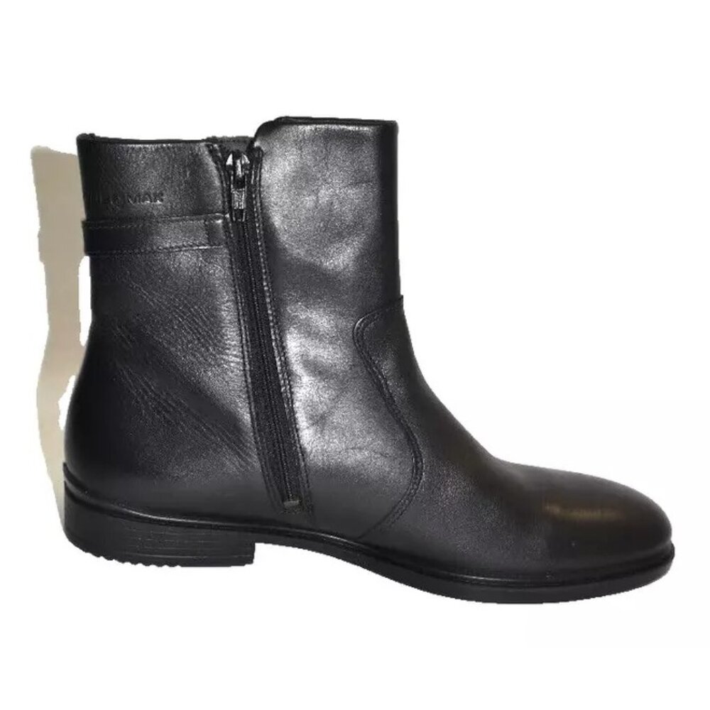 New! ECCO Touch 15 Buckle Hydromax Boot Black Full Grain Leather 10-10.5 DD324A - Picture 4 of 6